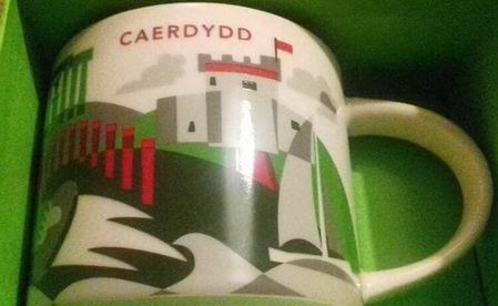 Starbucks City Mug Cardiff/Caerdydd YAH