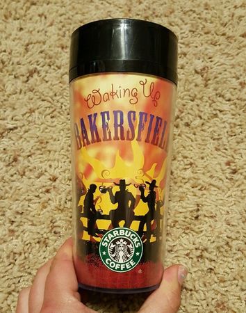 Starbucks City Mug 1997 Waking Up Bakersfield Tumbler