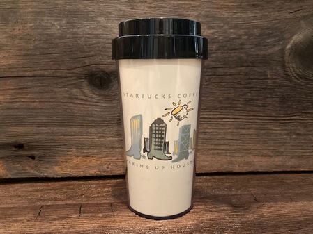 Starbucks City Mug 1994 Waking Up Houston Tumbler
