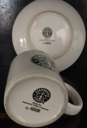 Starbucks City Mug Logo 3oz Demitasse Made by Rastal
