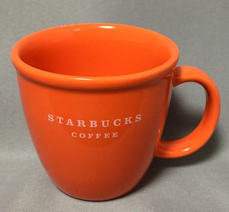 Starbucks City Mug Japan Orange Abbey Demi