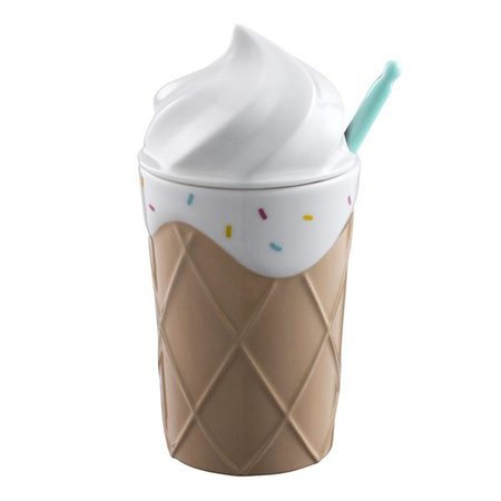Starbucks City Mug 2017 Ice Cone mug with cream lid