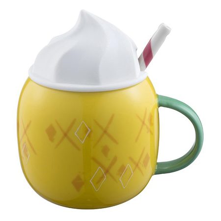 Starbucks City Mug 2017 Pineapple Mug with Cream lid