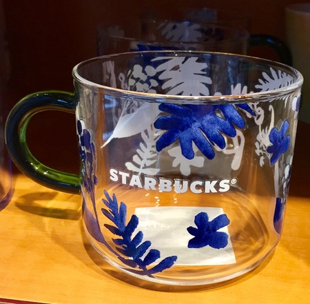Starbucks City Mug Heat-Resistant Glass Leaf Mug