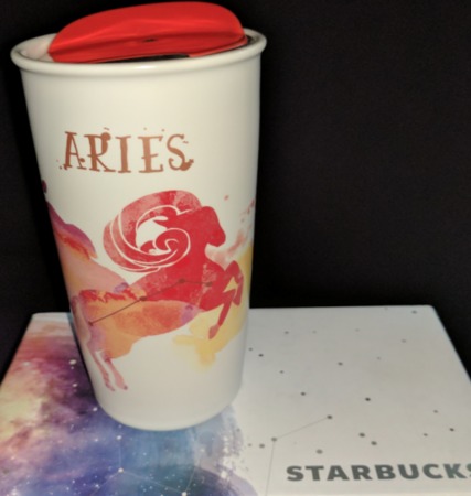 Starbucks City Mug Zodiac Collection 2017: Aries