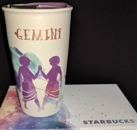 Starbucks City Mug Zodiac Collection 2017: Gemini