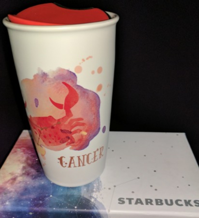 Starbucks City Mug Zodiac Collection 2017: Cancer