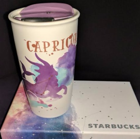 Starbucks City Mug Zodiac Collection 2017: Capricorn