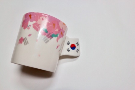 Starbucks City Mug 2017 Mugunghwa (Hibiscus flower) mug
