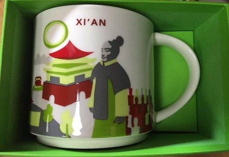 Starbucks City Mug Xian YAH