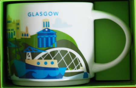 Starbucks City Mug Glasgow YAH