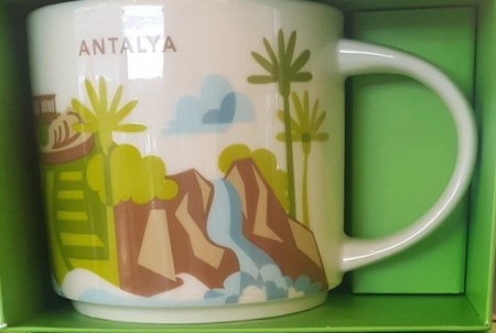 Starbucks City Mug Antalya YAH