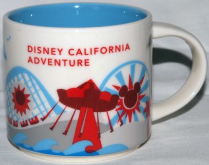 Starbucks City Mug Disney California Adventure V2 YAH