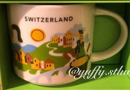 Starbucks City Mug Switzerland YAH