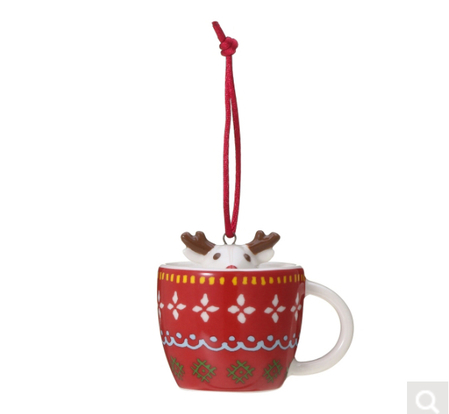 Starbucks City Mug 2017 Holiday Ornament Mug