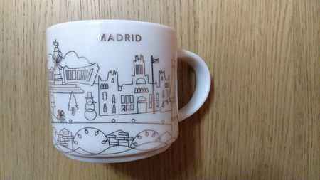 Starbucks City Mug 2017 Madrid YAH Christmas