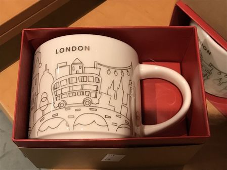 Starbucks City Mug 2017 London Christmas YAH