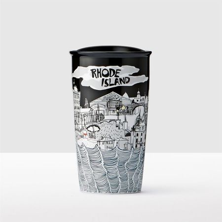 Starbucks City Mug 2017 Rhode Island Double Wall Traveler