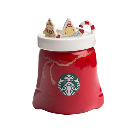 Starbucks City Mug 2017 Holiday Festive Canister
