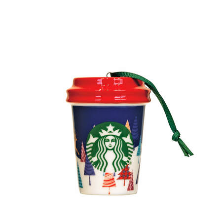 Starbucks City Mug 2017 Night Forest Ornament