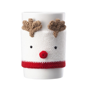 Starbucks City Mug 2017 Knitted Rudolph Mug