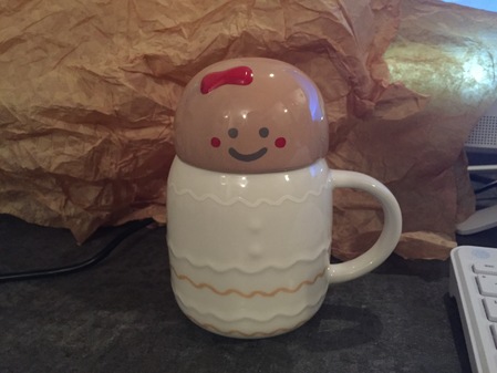 Starbucks City Mug 2017 Gingerbread Girl mug 8oz