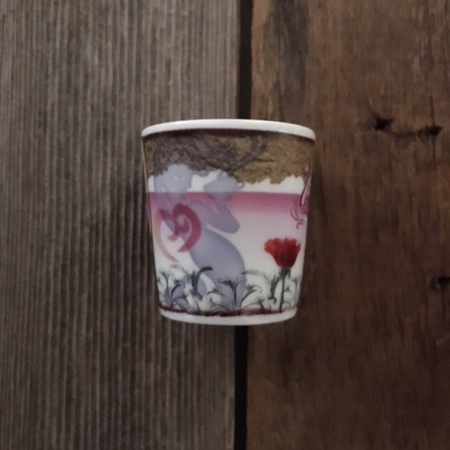 Starbucks City Mug Cupid Valentine Romeo & Juliet 3oz Demitasse