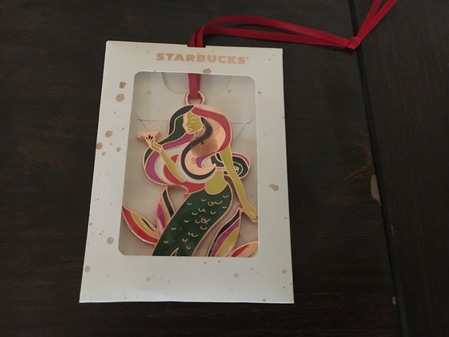 Starbucks City Mug 2017 Siren Metallic Ornament