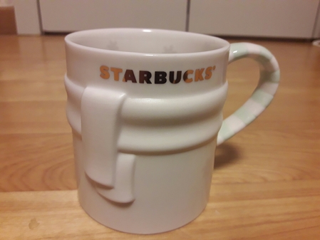 Starbucks City Mug 2016 Christmas muffler mug