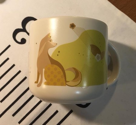 Starbucks City Mug 2018 Year of the Dog Lucky Bag Mug
