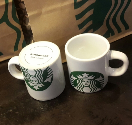 Starbucks City Mug 2017 Starbucks Mug White Mermaid x 3,38 oz
