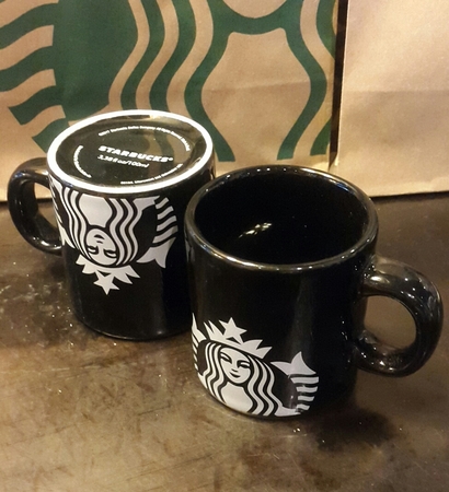 Starbucks City Mug 2017 Starbucks Mug Black Mermaid x 3,38 oz