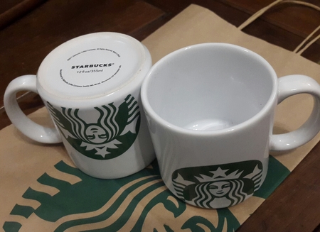 Starbucks City Mug 2017 Starbucks Mug White Mermaid x 12 oz