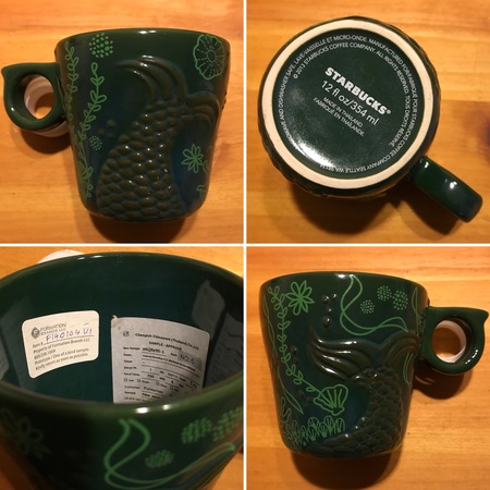Starbucks City Mug 2013  Prototype green anniversary mug