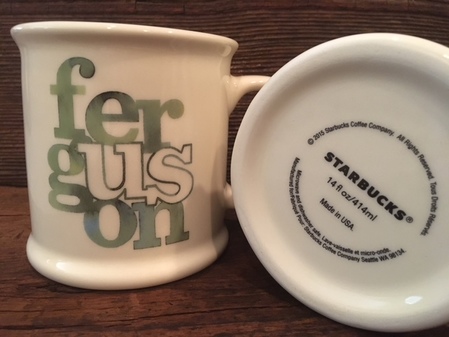Starbucks City Mug 2015 Ferguson Missouri 14oz