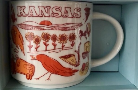 Starbucks City Mug Been There Kansas