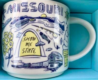 Starbucks City Mug Been There Missouri