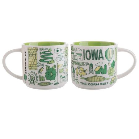 Starbucks City Mug Been There Iowa