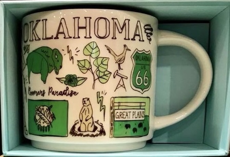 Starbucks City Mug Been There Oklahoma