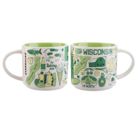 Starbucks City Mug Been There Wisconsin