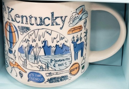 Starbucks City Mug Been There Kentucky