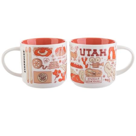 Starbucks City Mug Been There Utah