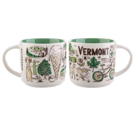Starbucks City Mug Been There Vermont
