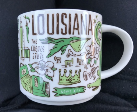 Starbucks City Mug Been There Louisiana