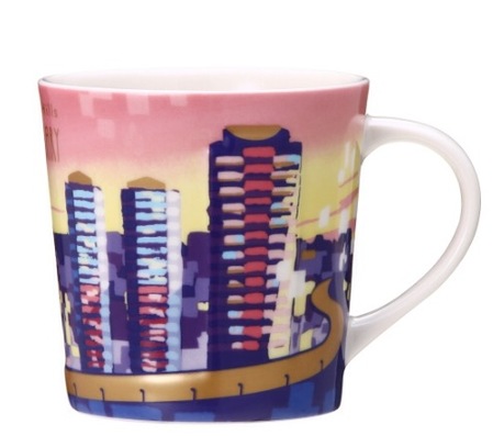 Starbucks City Mug 2018 Roppongi Hills 15th Anniversary Mug