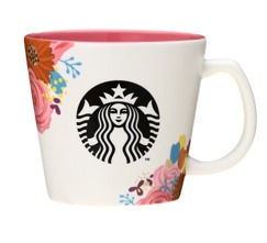 Starbucks City Mug 2018 Mother's Day Floral Mug
