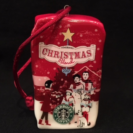 Starbucks City Mug 2007 Christmas Blend Ornament
