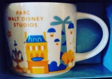 Starbucks City Mug Parc Disney Studios YAH