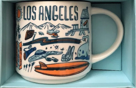 Starbucks City Mug Been There Los Angeles