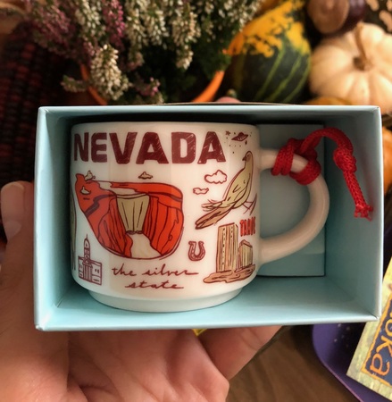 Starbucks City Mug Nevada Been There Collection Ornament